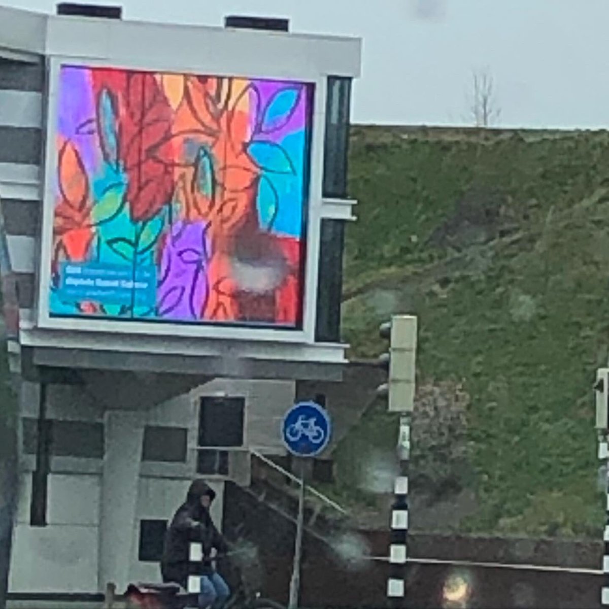 Dromen in Kleur op het AFAS Scherm