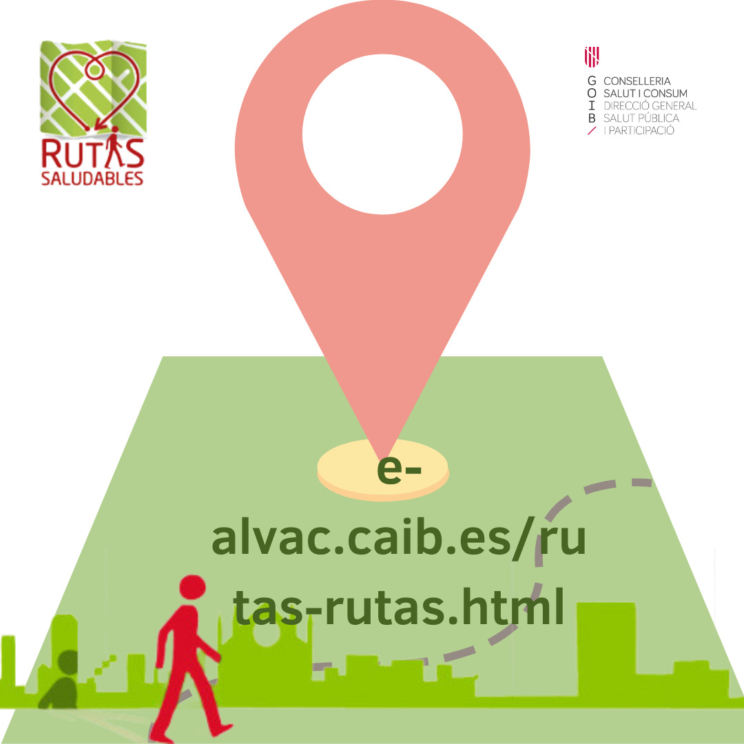 🏃‍♀️🏃‍♂️Vols caminar al teu barri o municipi❓

📌A les #IllesBalears tenim rutes saludables, segures per a tothom, per promoure la vida activa i relacionar-nos mentre caminam.

Aquí👉e-alvac.caib.es/rutas-rutas.ht…

#DiaMundialActivitatFísica