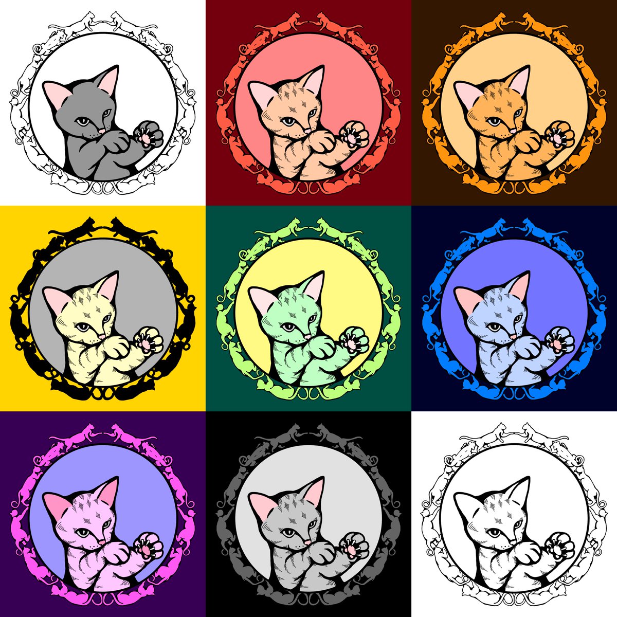 Cat Punch!!
Plz LIKE and RT :)))