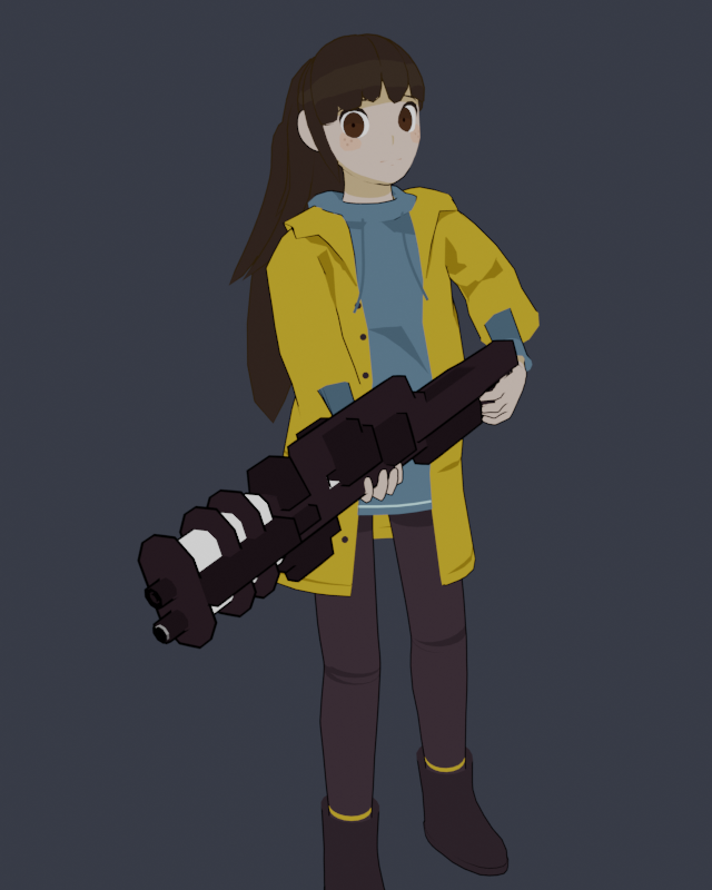TheRulerMeasure's tweet photo. Fern fan-art from @RustedMoss's game. I like how the game look so far so I decided to make a fan-art of the game character.
#rustedmoss #FANART #Sketchfab https://t.co/uNHwhDCu43