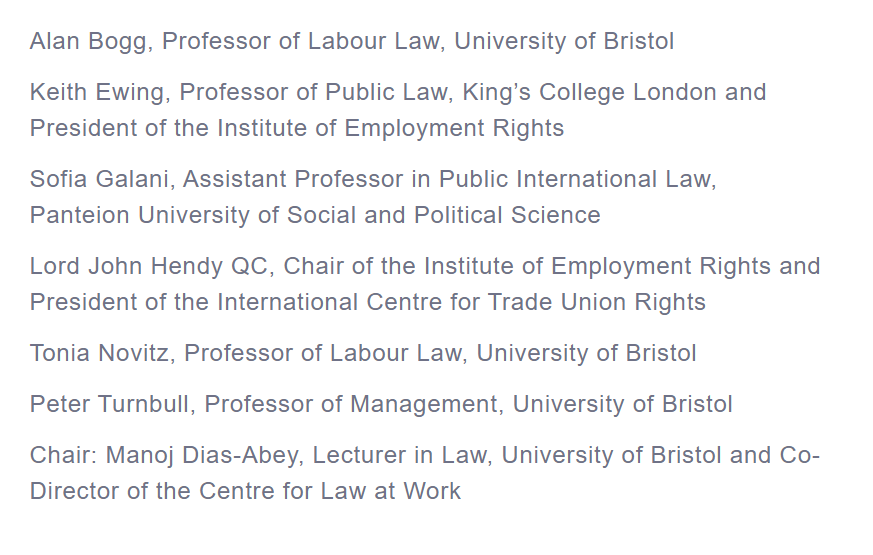 sarahoconnor_'s tweet photo. For those interested in how P&amp;O got away with it, this event organised by @mdiasabey next week looks excellent. Check out that line up. https://t.co/i0wATwT8jr https://t.co/YPVz1bUeKS