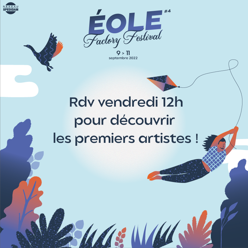 Plus que 48h à patienter avant de découvrir les premiers artistes d' Eole Factory 2022 !
On a tellement hâte, on trépigne 😁.
Alors, pour être sûr de ne rien louper, inscrivez-vous à la newsletter du festival 👇
bit.ly/3NQ0uWA