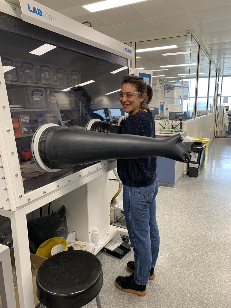 GraceBoden7's tweet photo. Been an absolute pleasure having @SazEibey in our lab for her TECS rotation where she’s been doing some golden chemistry! Throwback to @SygnatureDiscov times!
 #gold #catalysis https://t.co/K8R8xWFsI0