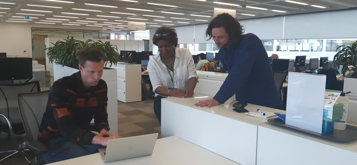 Working with the <a href="/coopuk/">Co-op</a> #NMC fantastic Secretariat team <a href="/simonplunkett/">Simon Plunkett</a> and Adam Barker.  We are all excited about having our first face-to-face #NMC meeting in two years, taking place this Saturday.