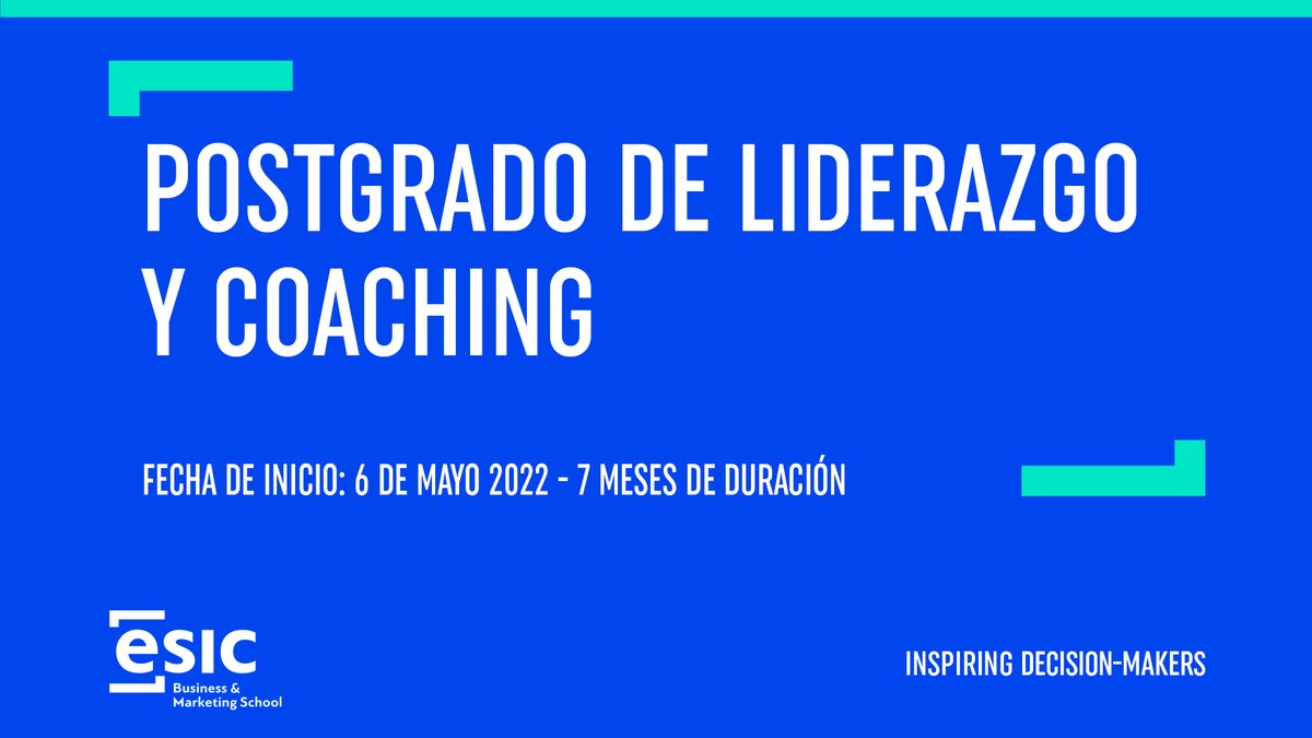 ESICMalaga's tweet photo. 🗣️¿Quieres desarrolla las competencias emocionales de un líder? ¿o saber cómo manejar tu autogestión para facilitar la gestión emocional de otros?
Con el Postgrado de Liderazgo y Coaching de #ESIC podrás obtener estos conocimientos y muchos más #PSLICO ⬇️
https://t.co/Ryobq0QbEW https://t.co/EF3bxQmRMk