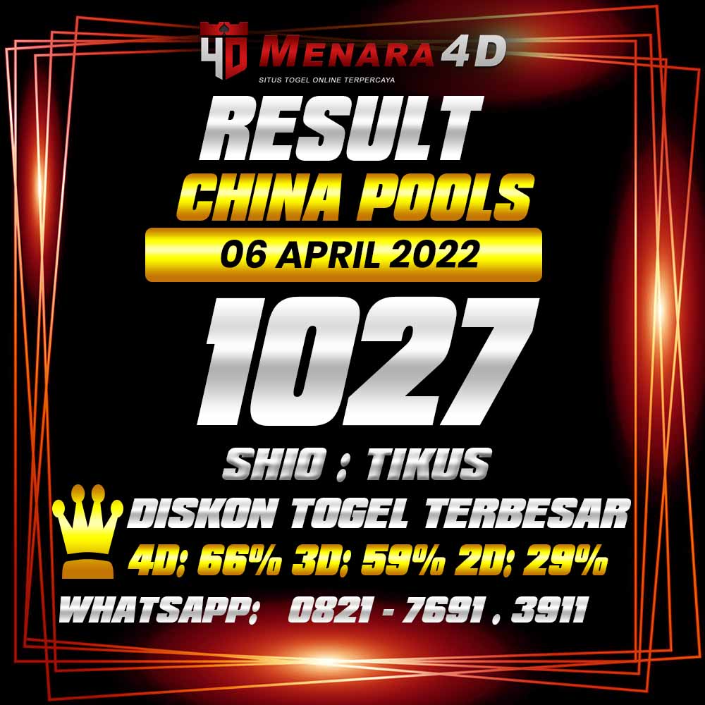 Up2date_01's tweet photo. CHINA MENARA4D 06 APRIL 2022
RESULT : 1027
SHIO : TIKUS
LINK DAFTAR : https://t.co/8pFf3Iwjn9
#menara4d #bandartogel #togel #bandartogelonline #togelonline #togelovers #togelchina #datatogel #keluarantogel #bandartogelterpercaya #livedrawchina #keluaranchina #resultchina https://t.co/pKQOAr5azW