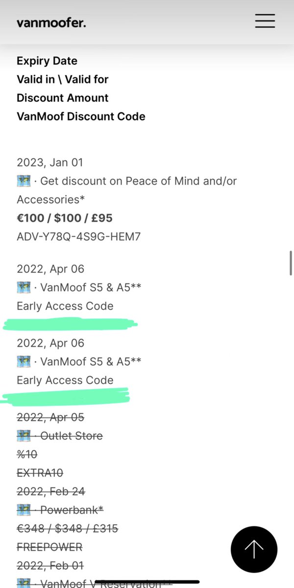 vanmooferNews's tweet photo. Started sharing some #VanMoof S5 &amp; A5 Early Access Codes under https://t.co/iraHWnADga

🫶 Keep in mind, you can also use 
ADV-Y78Q-4S9G-HEM7
during checkout and Save €/$/£ 100 on Peace of Mind services and Accessories (also with S5&amp;A5) 

#vanmoofs5 #vanmoofa5 #earlyaccesscode https://t.co/39oX3nPrPG