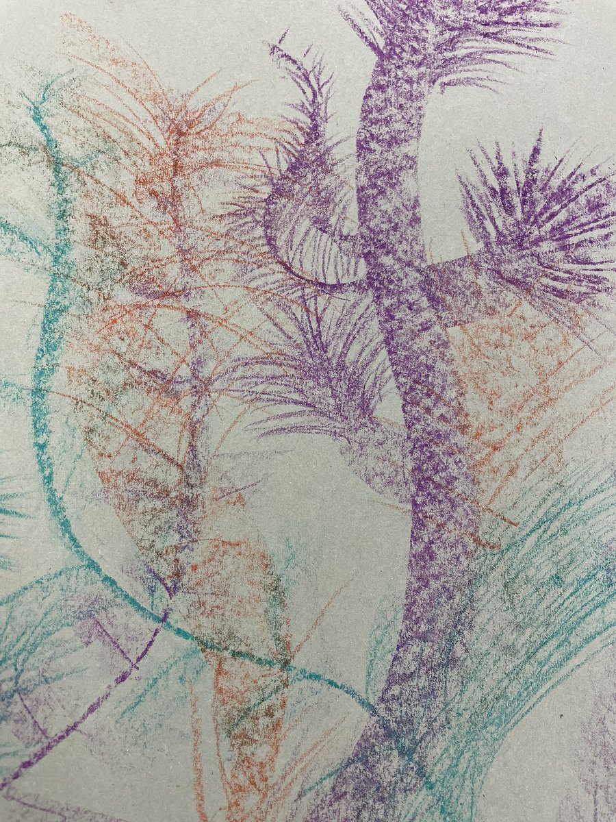 Year 11 exploring abstract organic forms and colour combinations during tutor time this morning <a href="/MaestegSchool/">Maesteg School</a> #mindfulness #curiosity #Freedom