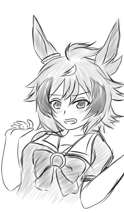 突発リクエストで描いたシンコウウインディ 