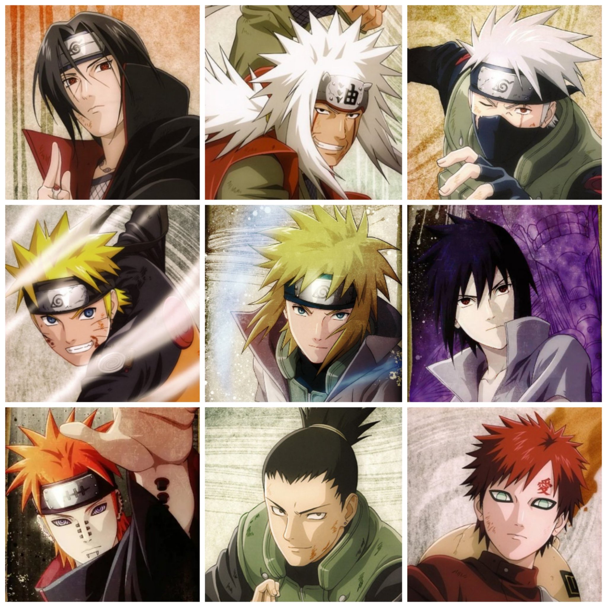 Top 10 Characters From Naruto Shippuden, Naruto shippuden