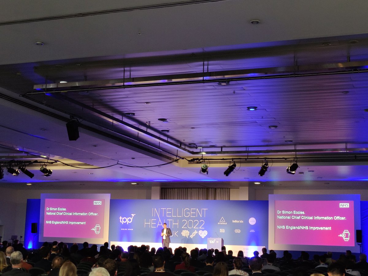 Kicking off the <a href="/IntHealthAI/">Intelligent Health</a> #IHUK22 conference with a great session by <a href="/NHS/">@NHS</a>CCIO excel shedding light on the way forward for @NHS  <a href="/NHSTransform/">Transforming health and care</a> in UK! We at <a href="/qure_ai/">Qure.ai</a> are excited to be part of this interesting chapter of healthcare

#digital #health #NHS #AI #medtech #innovation