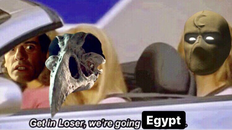 wandaslizzie's tweet image. khonshu to marc at the end of #moonknight episode 2: