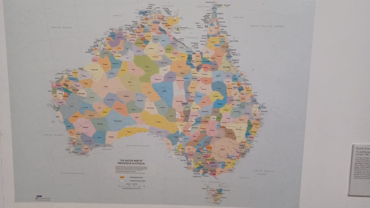 Aiatsis Map Of Australia Dc Geography On Twitter: "Mr Thomas, Busy Being A Culture Vulture At The  Tate Modern, Found This Fascinating Aiatsis Map Of Indigenous Australia  Which Will Fit Perfectly Into Our 'Power Of Geog'