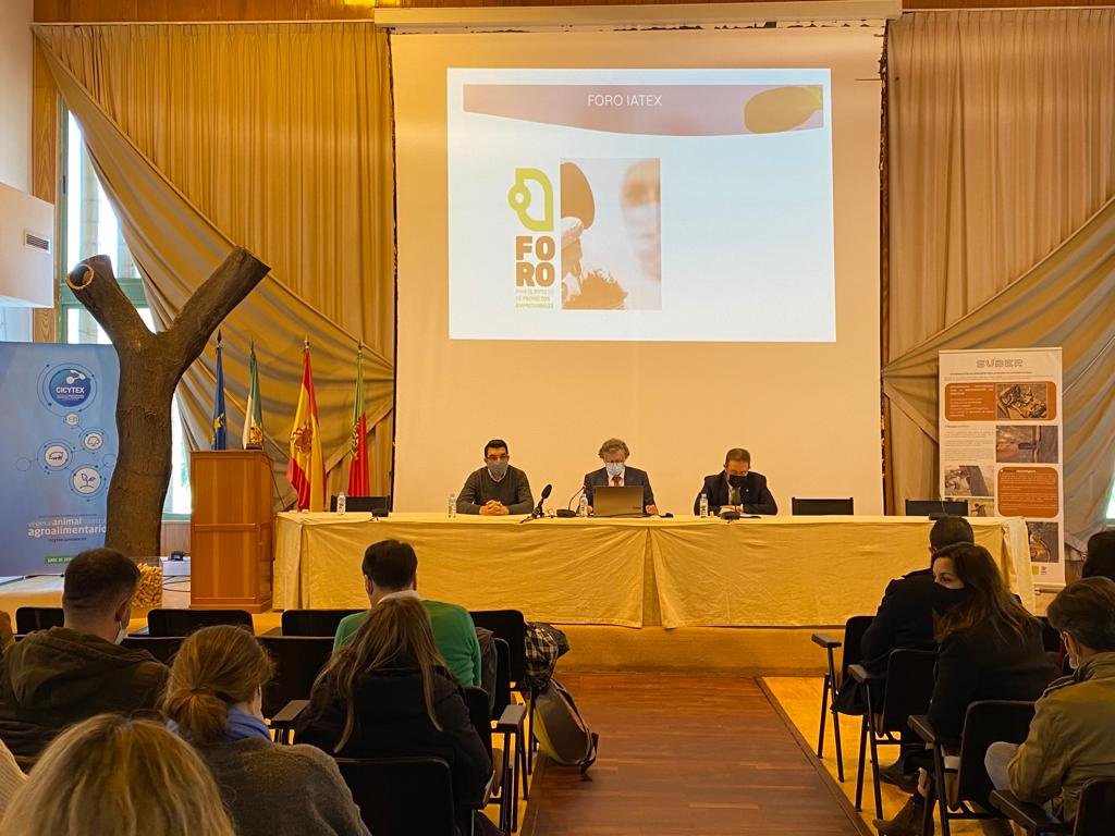 CICYTEX's tweet photo. 🙋♂️Ya comenzó el Foro #IATEX para impulsar proyectos empresariales desde la Incubadora de Alta Tecnología en Bioeconomía y Economía Circular♻️
🏫En el Instituto del Corcho, la Madera y el Carbón Vegetal de #Mérida (@CICYTEX)
ℹ️+info https://t.co/q7ENS2089V https://t.co/w2IpTWTIbb