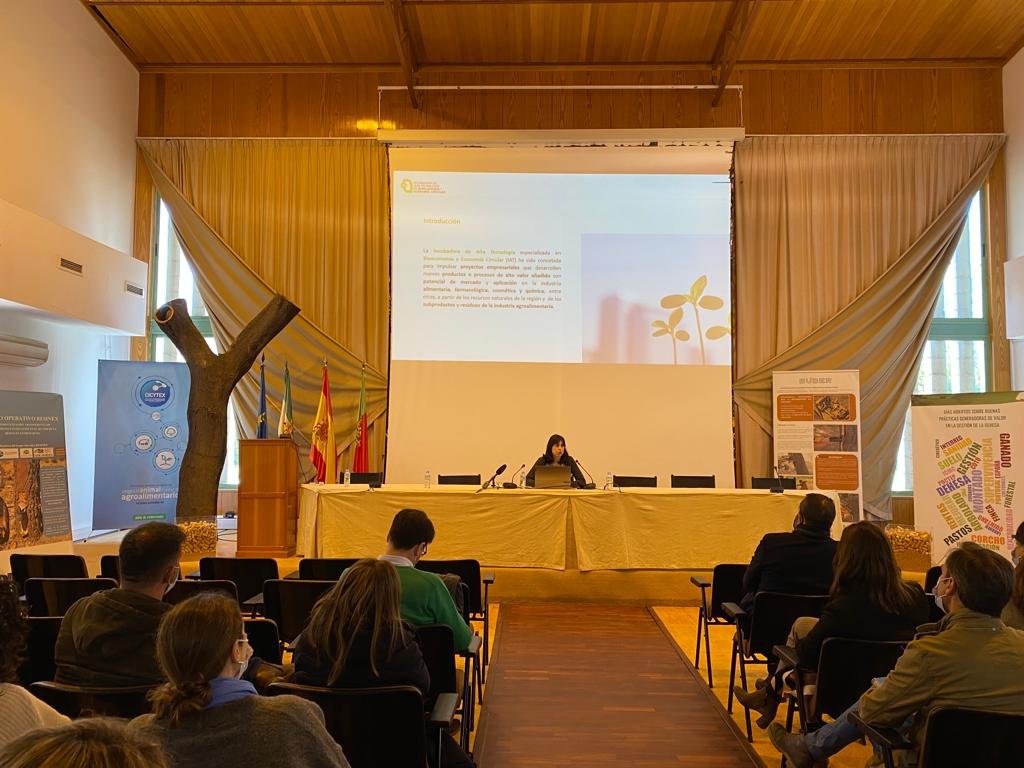 CICYTEX's tweet photo. 🙋♂️Ya comenzó el Foro #IATEX para impulsar proyectos empresariales desde la Incubadora de Alta Tecnología en Bioeconomía y Economía Circular♻️
🏫En el Instituto del Corcho, la Madera y el Carbón Vegetal de #Mérida (@CICYTEX)
ℹ️+info https://t.co/q7ENS2089V https://t.co/w2IpTWTIbb