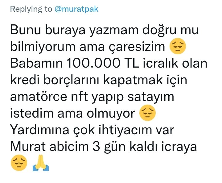 NftGalaxy7's tweet photo. Yardım istedim diye beni engelleyen dolar milyoneri  #muratpak ı bilin istedim
#nft #nftturkey #nftturkiye #eksisozluk @ahaber @showtv @anadoluajansi @cnnturk @Haberturk @acunilicali @tv8 @kanal7 @beyaztv @bpthaber @trtworld @trthaber @KanalD @startvhaber @acunmedya @opensea https://t.co/zT7WpPa5Sz