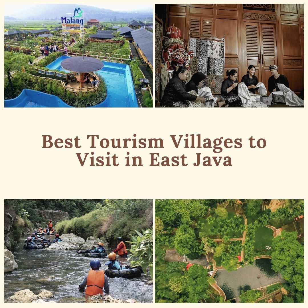 EastJavaTourism's tweet image. Yeay, Eid Holiday soon! Tourism villages are currently a favorite destination that you should visit in East Java. Here we go:
1. Desa Wisata Pujon Kidul #Pujon
2. Desa Adat Osing Kemiren #Banyuwangi
3. Desa Wisata Guwoterus #Tuban
4. Desa Wisata Tamansari #Banyuwangi