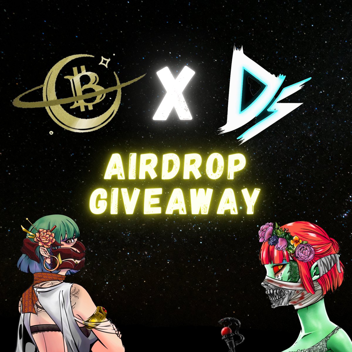 DemihumanNft's tweet photo. 🔥Demiverse✖️Bitaverse🔥

🎁5 x Airdrop

To Enter🏆

1️⃣Like &amp; RT
2️⃣Have at least 0.088 ETH in your wallet
3️⃣Hold a token from Demi-Human NFT
4️⃣Follow @bitaverse666 on Twitter
5️⃣Join the  Demi-Human Discord: https://t.co/a1RDJHRCVi

Event Link🔗：
https://t.co/50A8lQAZ73

#Airdrop https://t.co/kzvIR0ydrr