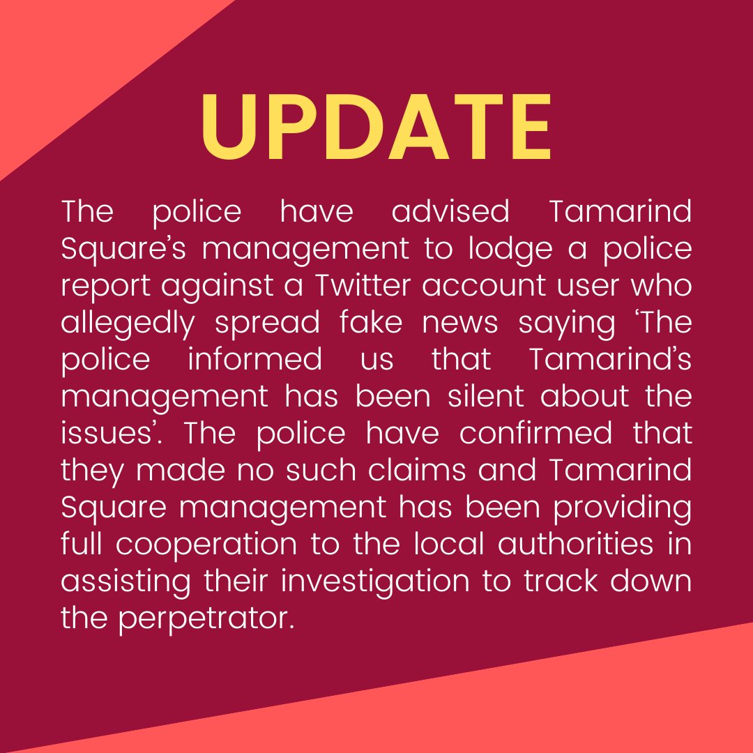 tamarind_square's tweet photo. Spreading FAKE NEWS is not okay! https://t.co/o2O8no1N1U