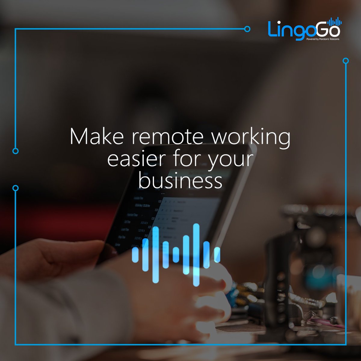 With LingoGo’s Collab Meetings you can record and replay your meetings at the touch of a button, decide who joins your video conferences and control cameras and audio throughout your conversations.

#remoteworking #remoteworkinglife #remoteworkingsolutions #videocalls