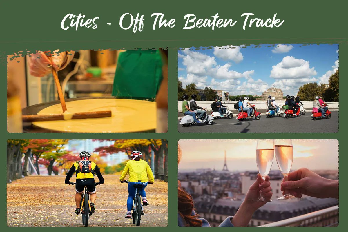 Take your Long Weekend to the next level with local experiences to get you under the skin of the city you visit.  buff.ly/3j3uJLG

#immersive #offthebeatentrack #paris #rome #venice