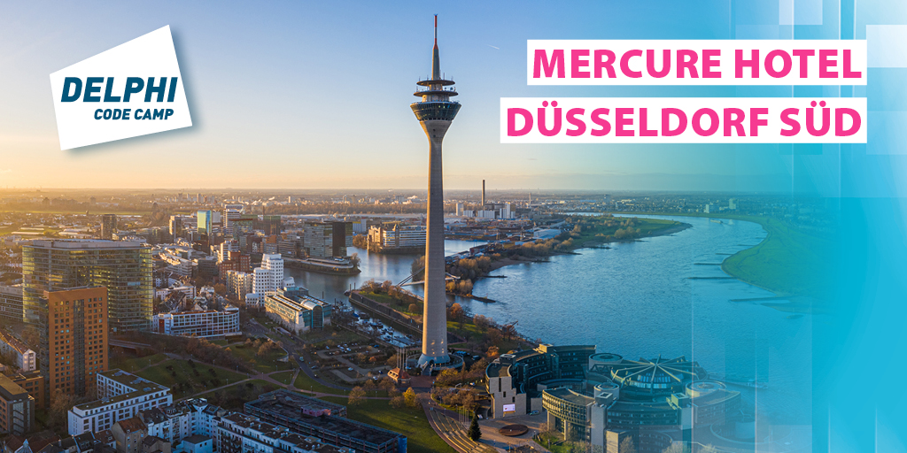 DelphiCodeCamp's tweet image. Für Dich gibt es natürlich nur das Beste vom Besten. Deswegen wird dieses Jahr das #DelphiCodeCamp in einer Top-Location stattfinden, im Mercure Hotel Düsseldorf Süd. Wir sehen uns dort.

Mehr Infos: ow.ly/blwZ50IxZIo