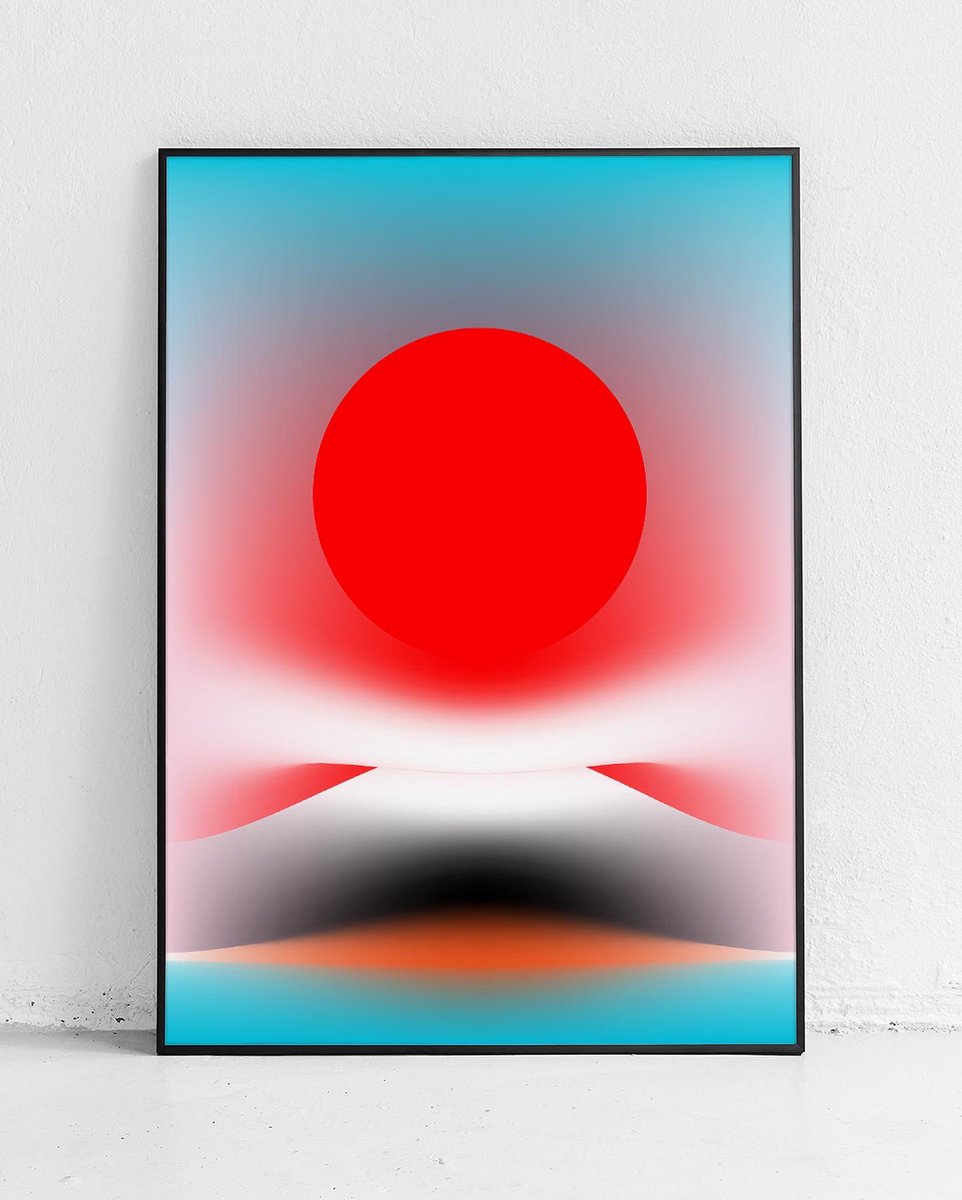DiatomicStudio's tweet photo. Mont Fuji 🗻🔴 new print available on our SHOP! 🤗🤗

Size: 500 x 700mm / 19,6 x 27,5 inch
Paper: Fine Art Fibre Nature 210 gr. (Acid-Free)
Printing: Fine Art Giclée
Signature &amp; embossed by the artist.

https://t.co/GUE3PyXP7V #diatomicstudio #giclee #diatomicgallery https://t.co/ccgLCllEhe