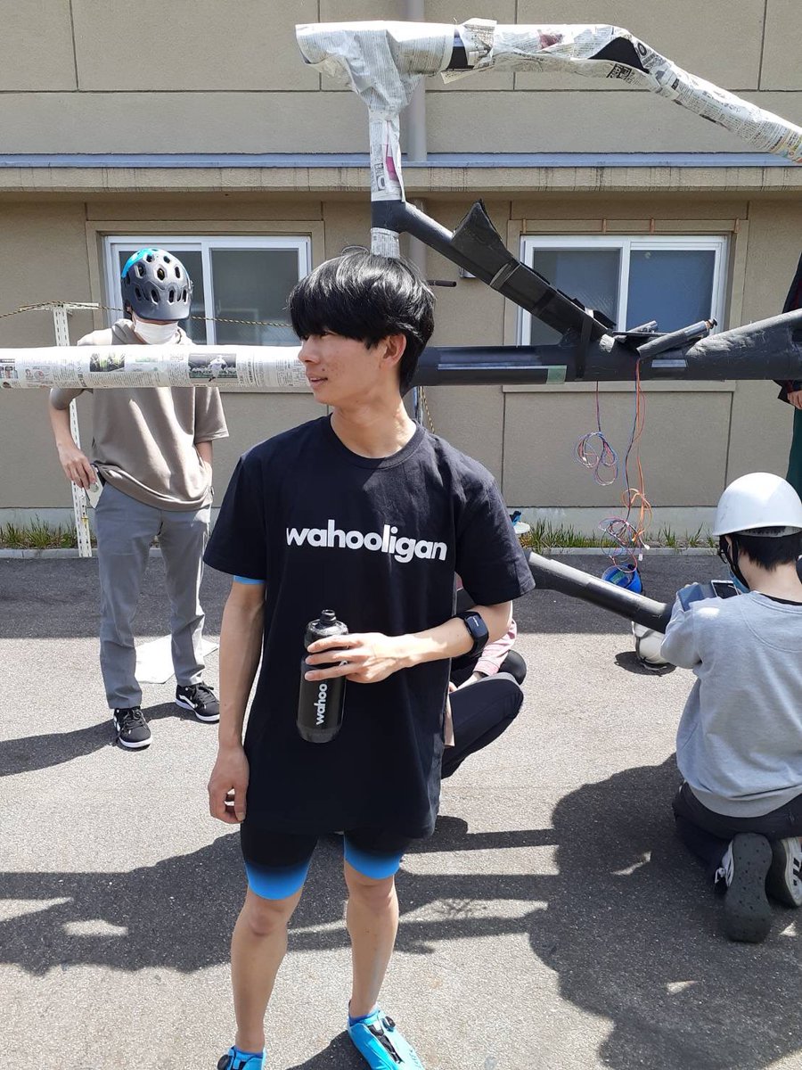 nu_aircraft's tweet photo. 本日行った回転試験時の出力や回転数、心拍数のモニターにはwahoo Element Roamを使用しています。
#wahooligan
#elementroam https://t.co/ToHAvKOwoy