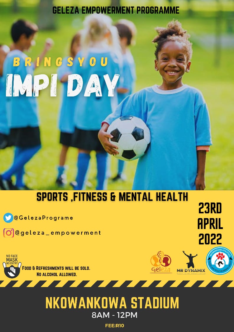 maponya_mantsha's tweet image. You are invited to the launch event of our upcoming Impi Day Event 💫 We intend for Impi day to be an impactful annual event that serves as a platform for networking and the transfer of skills and knowledge in a fun manner for the children and youth of the Mopani District 🇿🇦