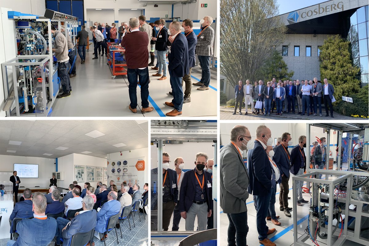 Abbiamo avuto il piacere di accogliere in #Cosberg una delegazione di imprenditori, CEO, azionisti e AD di aziende olandesi del manifatturiero, in viaggio esplorativo in Italia per conoscere realtà del mondo manifatturiero legate a tematiche come 4.0 e #innovazione <a href="/GvVisca/">visca</a>