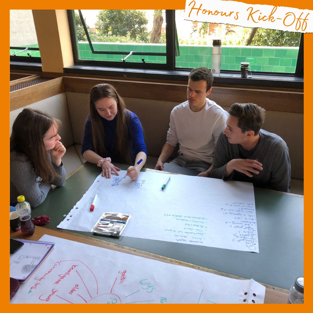 On the 25th of March the second kick-off with first year Honours students took place. The students worked according to a method called ‘City as Text’. The mix of students from various schools enriched the day and guaranteed new connections within the community. ⚡
