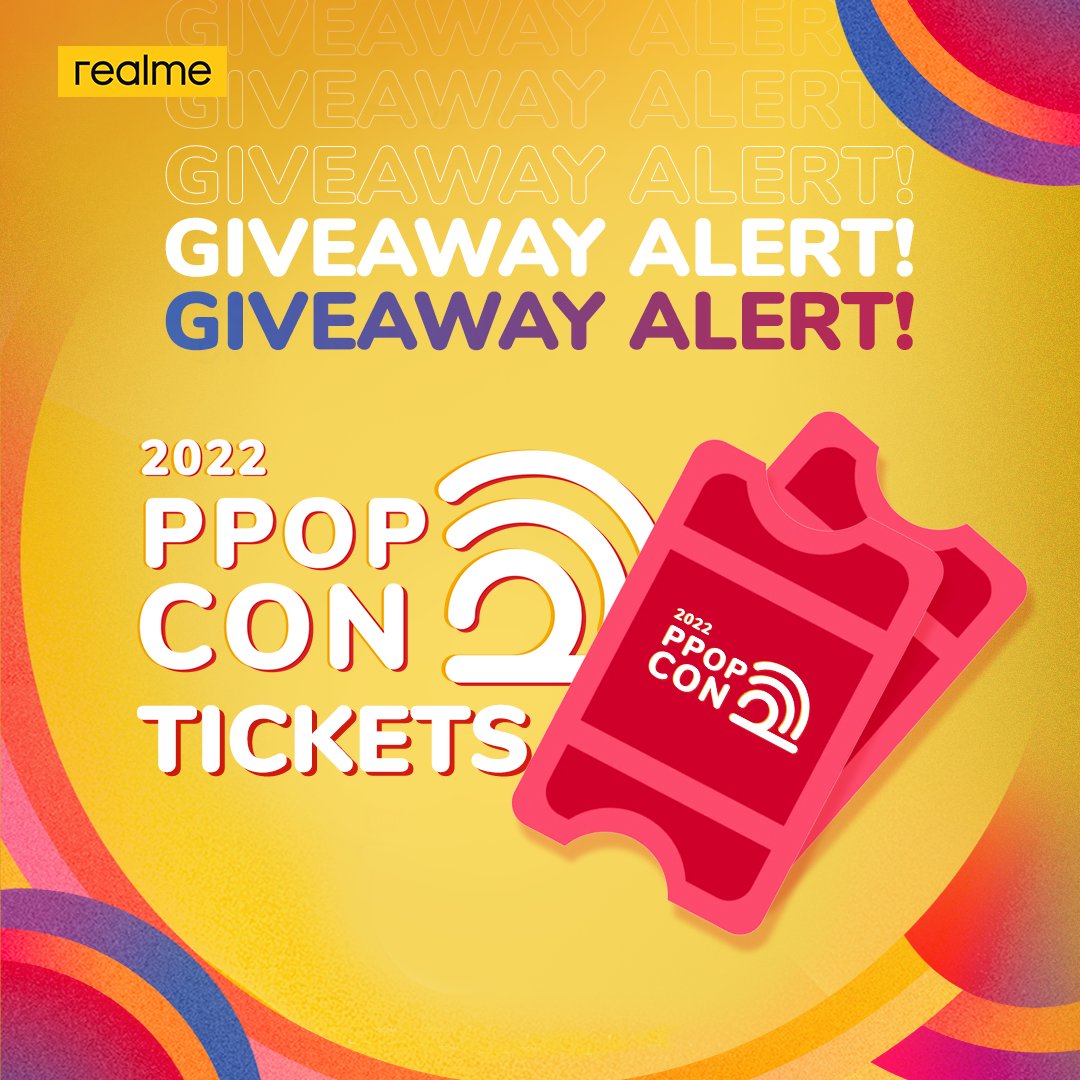 realme_ph's tweet photo. EYES HERE, VIXIES! 👀 Here's how to WIN tickets:
👉🏻 Make sure to follow us on Twitter
👉🏻 Reply to this Tweet and tag a friend you want to watch the PPop Con with!
Road to 6,250+ followers. The 24-hour challenge, starts, NOW! ✨
@vxonofficial #PPOPCON2022 #PPOPConXrealme https://t.co/Y2PeRL2NZ8