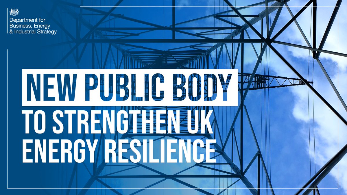 SciTechgovuk's tweet photo. We're creating a new Future System Operator to oversee the UK energy system ⚡ 🇬🇧 

This new expert body will boost the UK's energy security and resilience.

Find out more: https://t.co/ftVoGUJFKt https://t.co/wPClaIVgWj