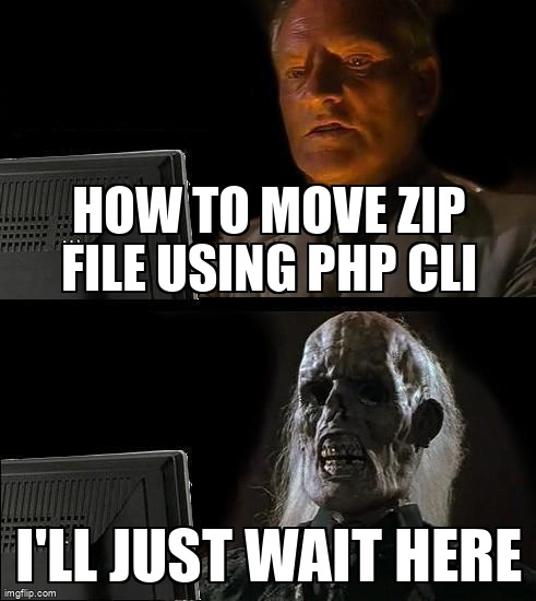 overflow_meme's tweet image. How to move zip file using PHP CLI stackoverflow.com/questions/7176… #commandlineinterface #rename #filetransfer #zip #php