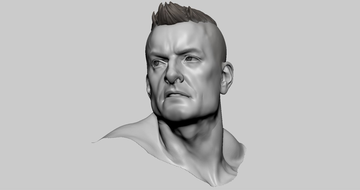 he_licon's tweet photo. 스피드스컬핑 하나 더~
#Anatomy #art #virtual #nft #Metaverse #zbrush #eyelashes #boy #face #character #asset https://t.co/qQeMf8tVVL