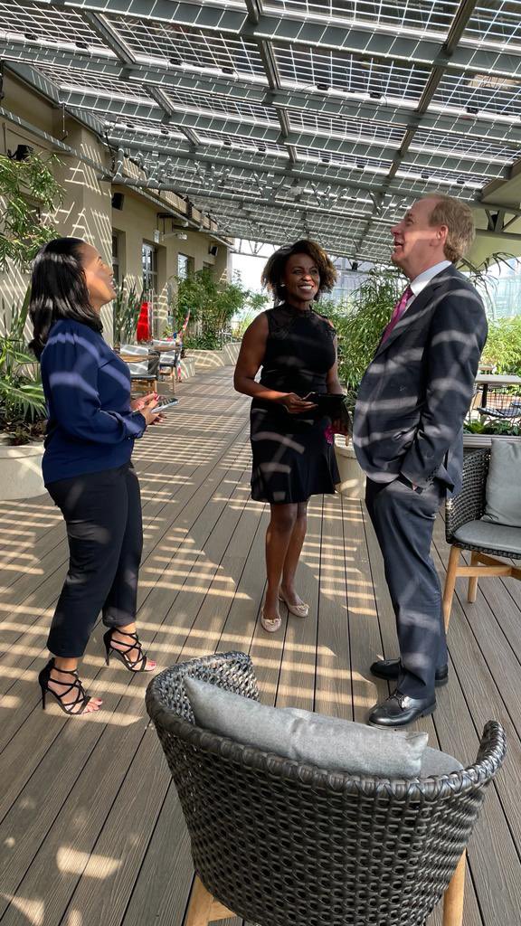 Had the honor of meeting &amp; briefing <a href="/BradSmi/">Brad Smith</a> 
ahead of a <a href="/BBCAfrica/">BBC News Africa</a> interview with <a href="/MayaHayakawa/">Maya Hayakawa</a> highlighting Microsoft’s investment in Africa. <a href="/MicrosoftAfrica/">Microsoft Africa</a> 
 #africa #investment #microsoftadvocate