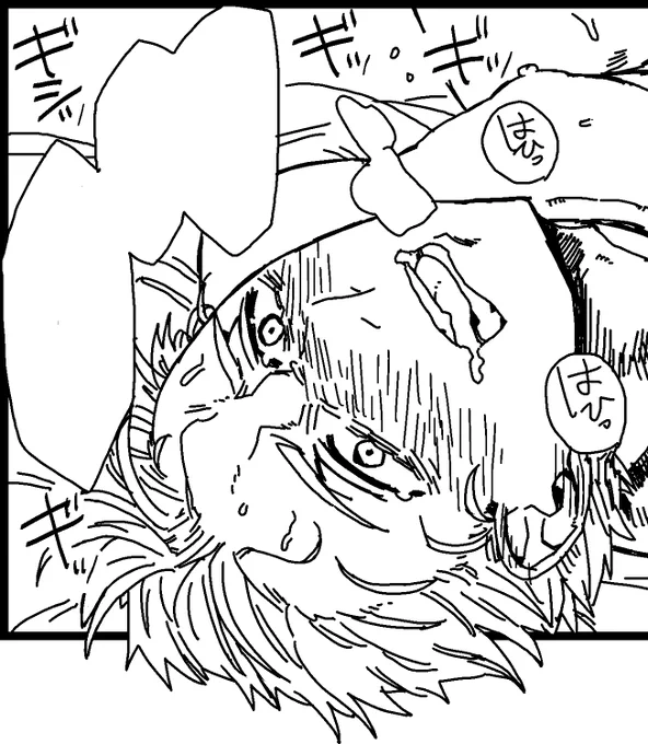 もう今日の分これで終わり
今日ずっとランスロさんのこういうお顔描いてたな 