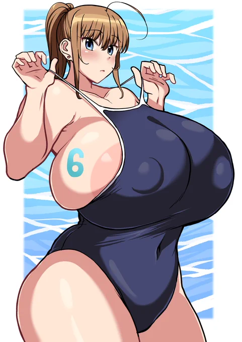 オリジナル大庭稔
でっけぇ乳肉がみっちり詰まってるの好き。 