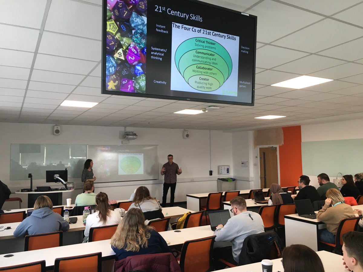 Fantastic session on gamification for our <a href="/UoD_SecPGCE/">University of Derby Secondary PGCE with QTS</a> trainees led by the inspirational <a href="/DocWithTheSocs/">Prof. Ian Turner 🎲🐉</a> and Dr Louise Robinson <a href="/DerbyUni/">University of Derby</a> @DTSADerby <a href="/GoldenThreadTSH/">The Golden Thread Teaching School Hub</a> <a href="/LLAAshmount/">LLA</a> <a href="/AlfNurseryTS/">Alfreton Nursery</a> <a href="/ForestWayTSA/">Forest Way Alliance and Initial Teacher Training</a> <a href="/SchoolsCat/">TheCATSchools</a>