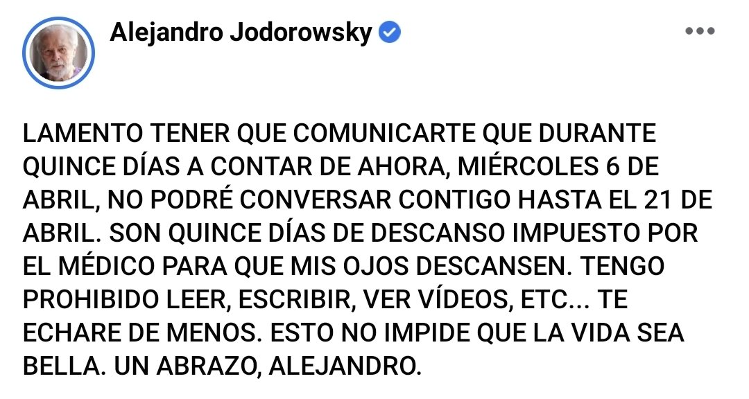 Alejandro Jodorowsky tweet media