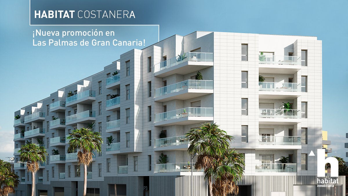 Habitat_Inmo's tweet photo. Reforzamos nuestra apuesta en Las Palmas de Gran Canaria con el lanzamiento de #HabitatCostanera.
Un conjunto de 85 viviendas diseñadas con una arquitectura funcional, un diseño moderno y con una visión panorámica del mar👉 https://t.co/Molx4dQ0nc  #HabitatInmobiliaria https://t.co/IRnxnnbdk4