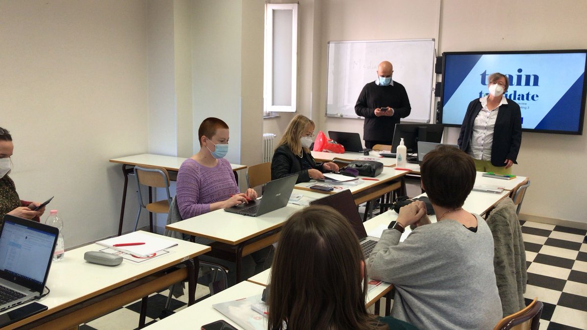 ToValidate's tweet photo. Starting our 3rd TPM, face to face, in Pisa. 

Grateful for the warm welcome from Monica Pelz, director of studies at #SSMLPisa

Long day today to review and prepare next steps of the #ErasmusPlus project

#EasyToRead #E2R #Inclusion #Accesibility #Education https://t.co/MY803lVvPj