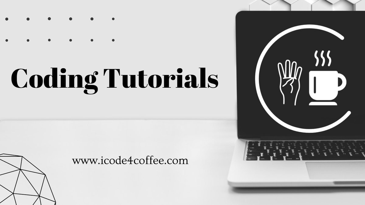icode_4_coffee's tweet photo. Check out our #coding #tutorials at https://t.co/gJUxLb0jUV https://t.co/6F2RdgLjVu