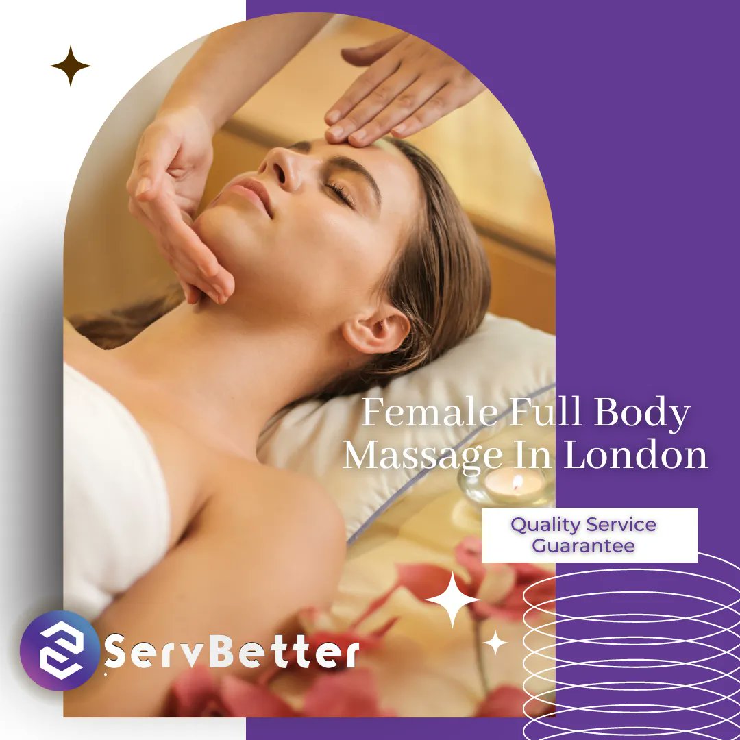 ServBetter's tweet photo. Are you thinking of taking Body Massage therapy from home?

Massage therapists are available at Servbetter, you can enjoy them from head to toe.

#servbetter #bodymassage #femalebodymassage #London #uklondon #londonbodymassage https://t.co/PECVZFKnkh