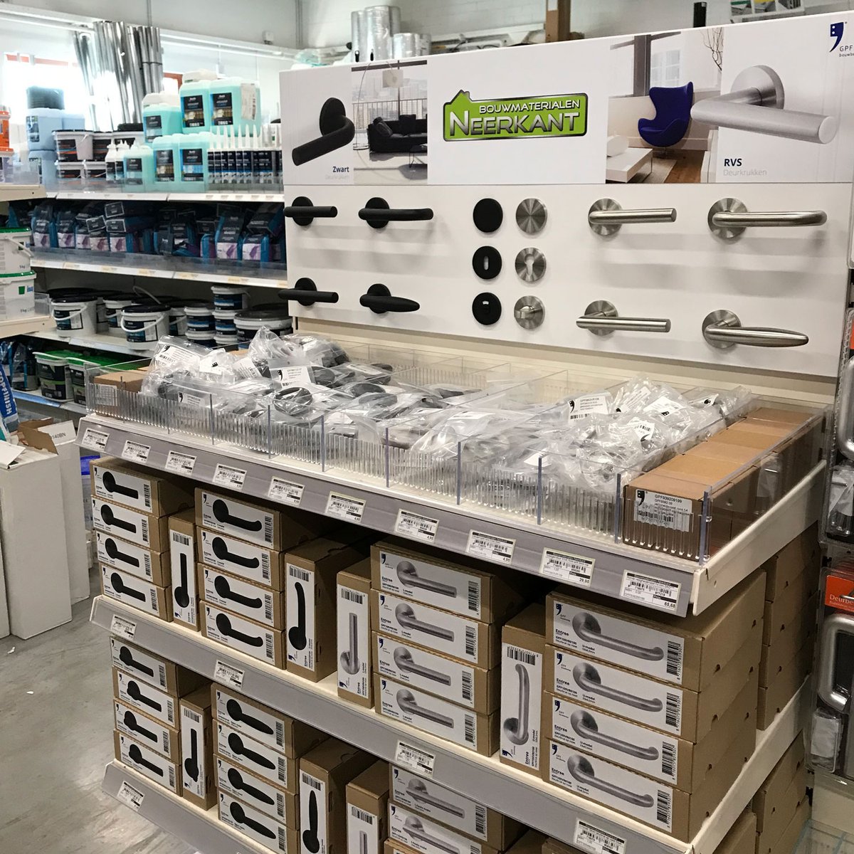 Bij Bouwmaterialen Neerkant vindt u vanaf nu onze GPF Entree-collectie. Hoogwaardig RVS deurbeslag voor een scherpe prijs/kwaliteitverhouding!