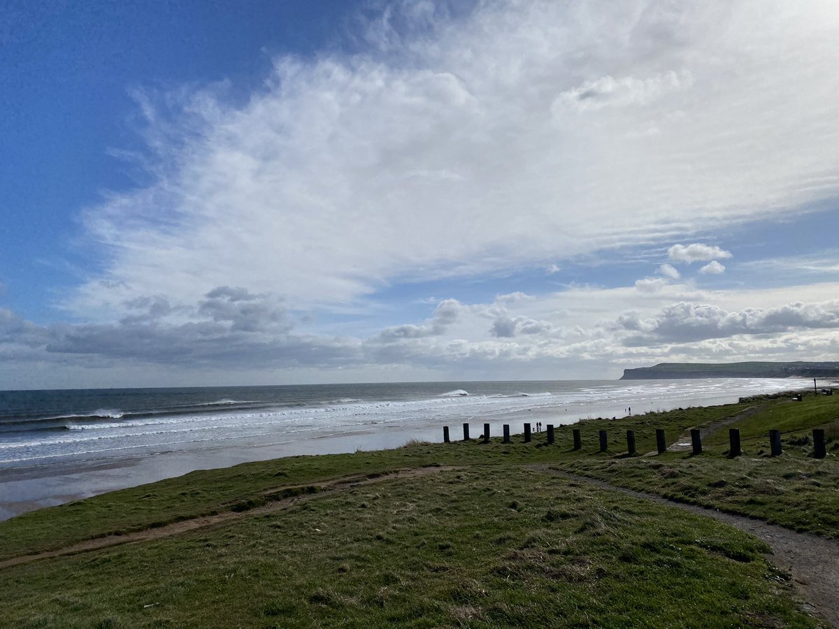 Still on the road with #TOB2022 route recces - some spectacular sights to see - today we leave Redcar - and it’s brisk coastal breeze. <a href="/WYP_RPU/">WYP Roads Policing Unit</a> <a href="/TourofBritain/">Lloyds Tour of Britain</a> <a href="/FastHawesy/">Andy Hawes</a>