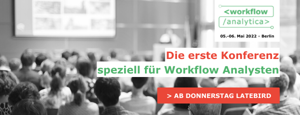 Der Countdown zur Workflow Analytica läuft und ab morgen sind die LateBird Tickets verfügbar. Sei dabei mit dabei und erlebe interaktive "No Managers"-Vorträge von über 20 Referenten! eu1.hubs.ly/y0GfD60