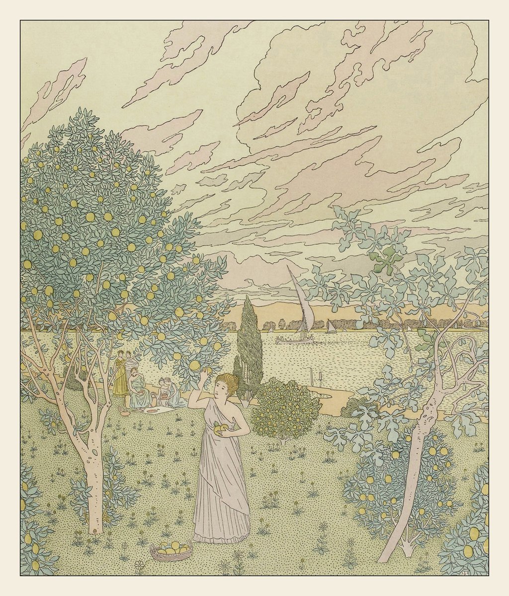 Gaston de Latenay (1859-1945), "Nausikaa", 1899 