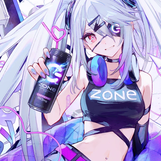 ZONe Ver.2.2.0 type-T バージョンアップ記念で、公式アンバサダーのぞん子ちゃん【@zone_eculture】を描かせていただきました⚡️
#ZONeアート #ZONeエナジー 