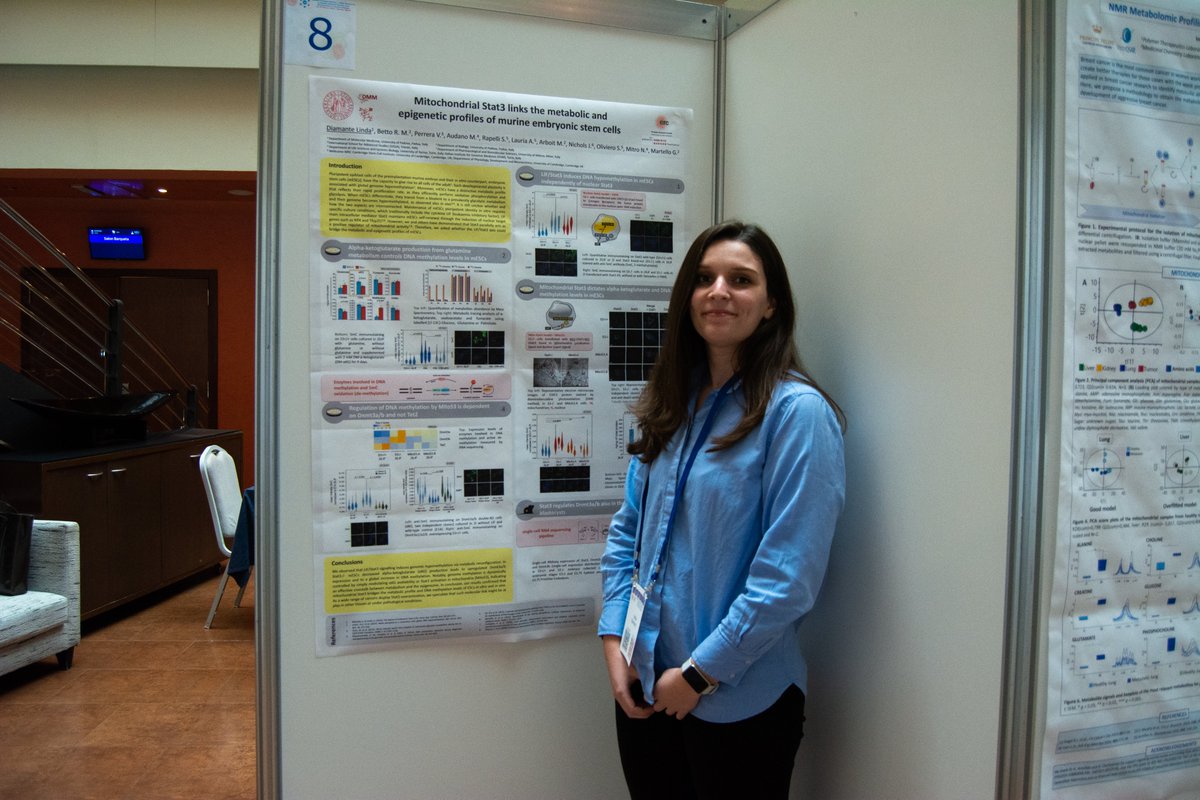 FEBSOpenBio's tweet photo. 🍾Congratulations to the winners of the @FEBSOpenBio poster prizes at the IUBMB Focus Meeting/FEBS Workshop "Crosstalk between Nucleus and Mitochondria in Human Disease" in Seville, Spain

🎉Linda Diamante and 

🎊Ana Paredes García 

@FEBSnews #FEBSnet #CrossMitoNus https://t.co/4bnpTHlTr6